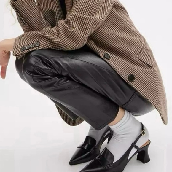 NWT Coach Nikola Leather Slingback Loafer Pumps - Picture 10 of 15